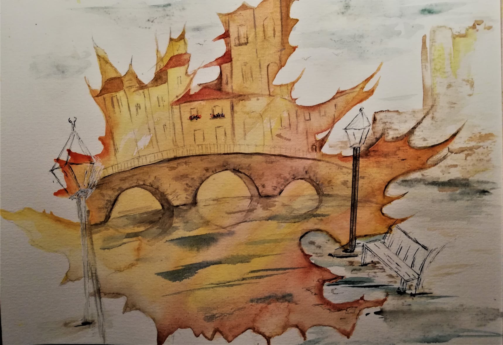 Eigenes Aquarell