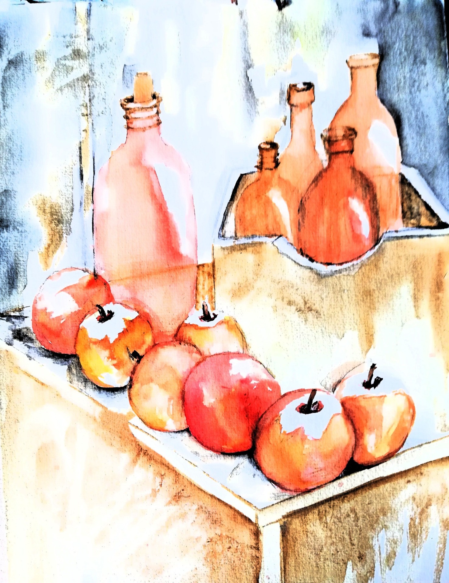 Eigenes Aquarell